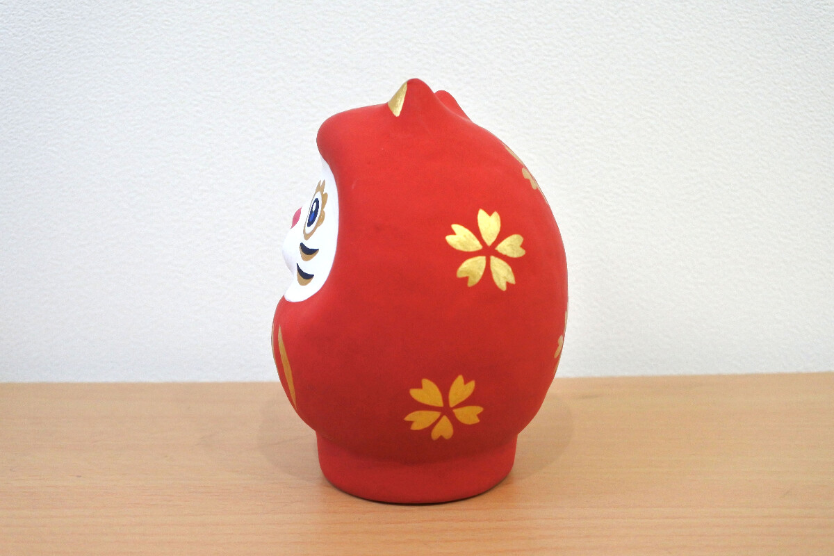 開運ねこだるま　赤福の画像