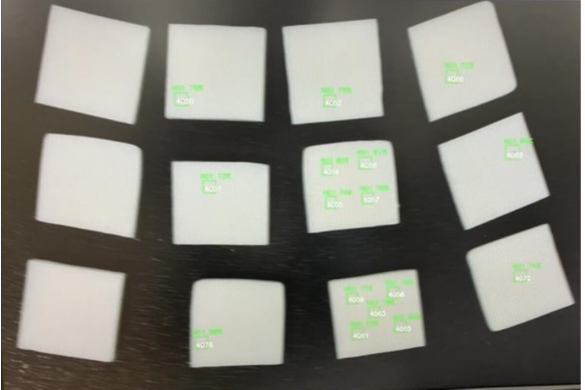 AI外観検査システムの画像