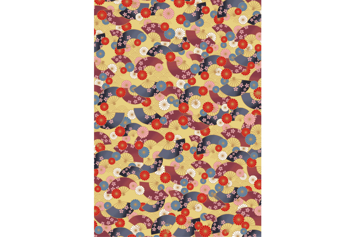 和紙ちよがみ / たおやか 【扇と輪】