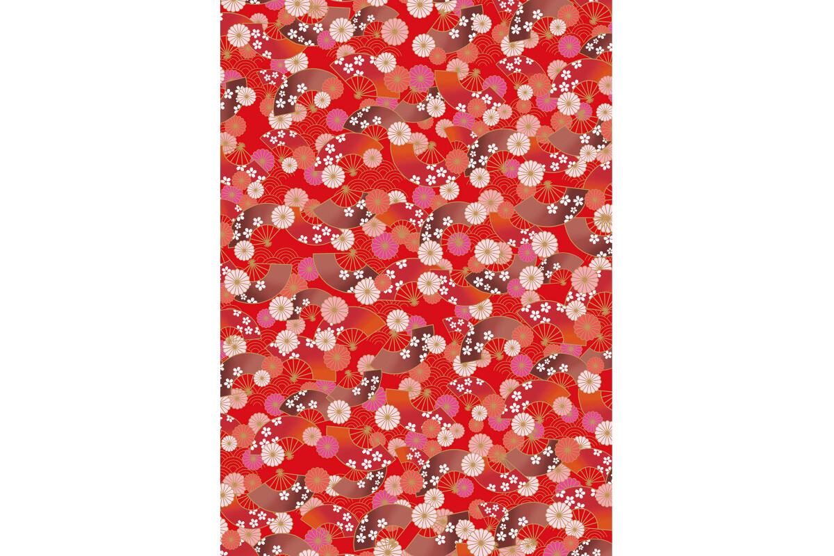 和紙ちよがみ / たおやか 【扇と輪】