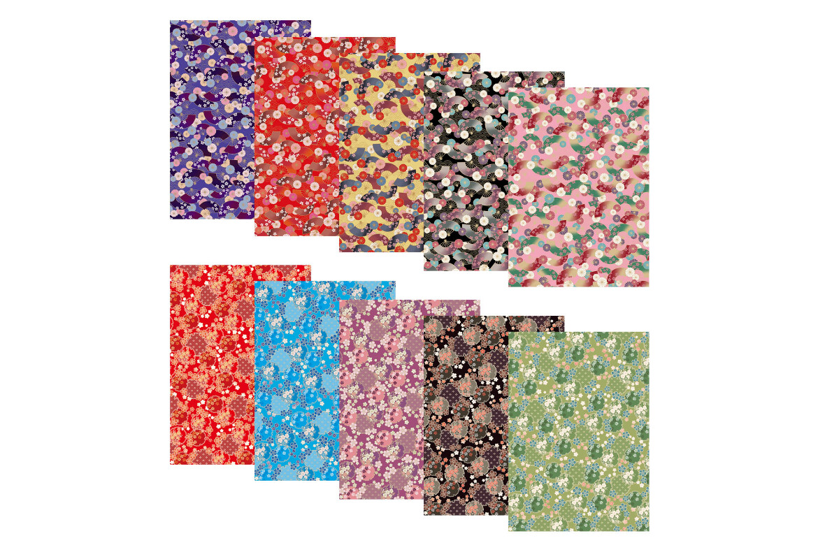 和紙ちよがみ / たおやか 【扇と輪】