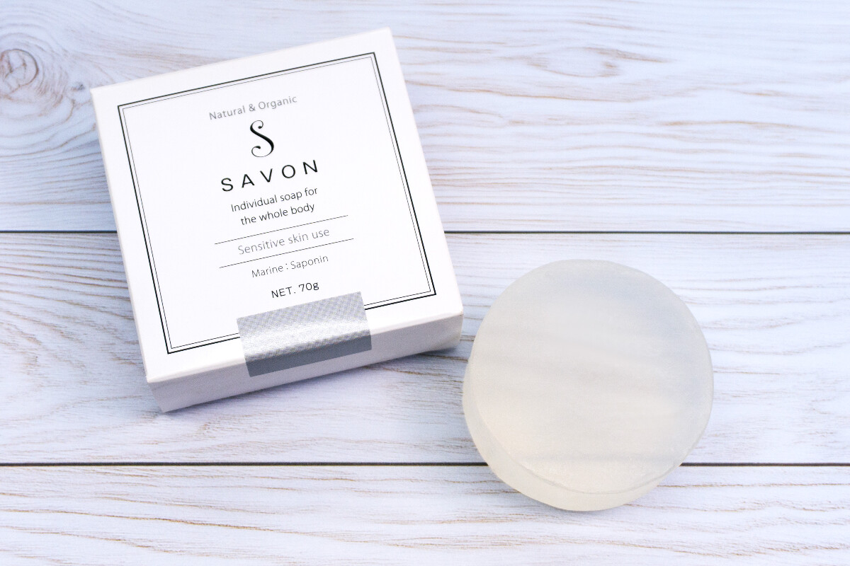 ヒトデ由来マリンサポニン配合石鹼～SAVON～