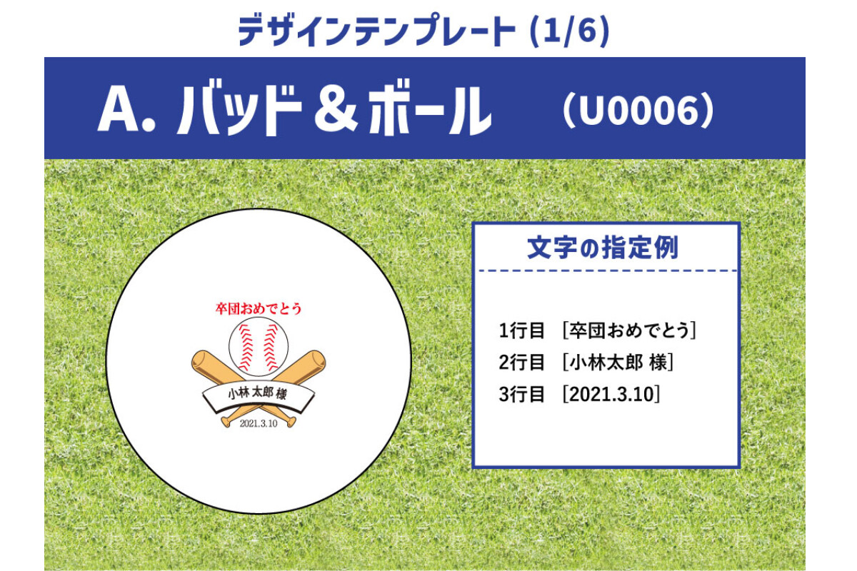 【6～10球まで】名前入り野球ボール【特注】